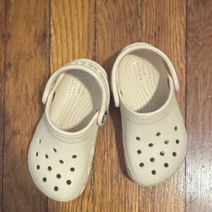 CROCS Kids Water Shoes - Cream
